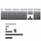Polar Day 104+30 Keys OEM Profile PBT Doubleshot Top Legends Keycaps Set for MX Keyboard